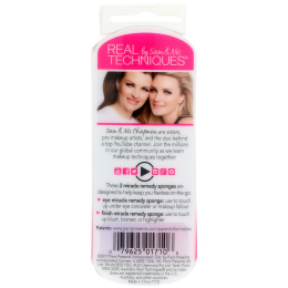 Real Techniques, Последний штрих + Глаза, 2 волшебных восстанавливающих спонжа