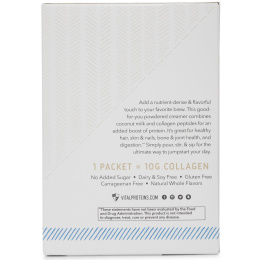 Vital Proteins, Сливки с коллагеном, Кокос, 10 пакетов, 0,85 унц. (24 г) в каждом