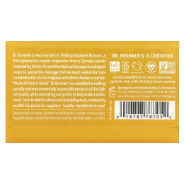 Dr. Bronner's, Чистое Кастильское мыло Цитрусовое 5 унций