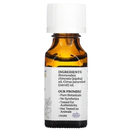 Aura Cacia, Нероли (в масле жожоба) 0.5 жидких унций (15 мл)