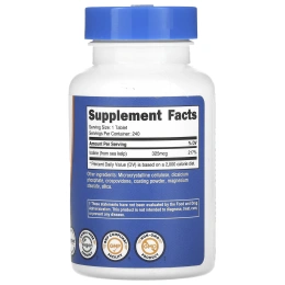 Nutricost, йод, 325 мкг, 240 таблеток