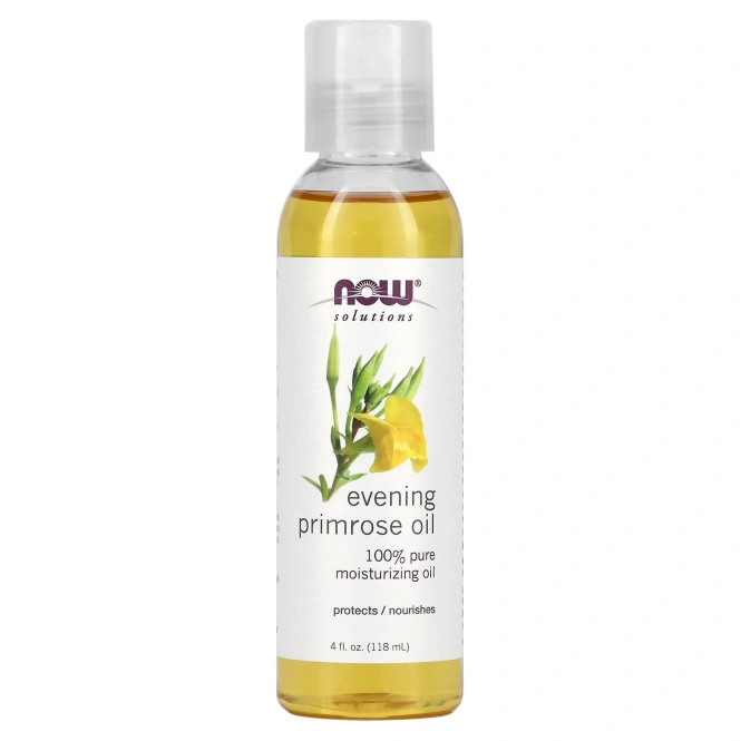 Now Foods, Solutions, масло примулы вечерней, 118 мл (4 жидких унции)