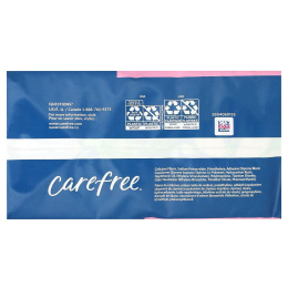 Carefree, ультратонкие, супердлинные прокладки с крылышками, 28 штук