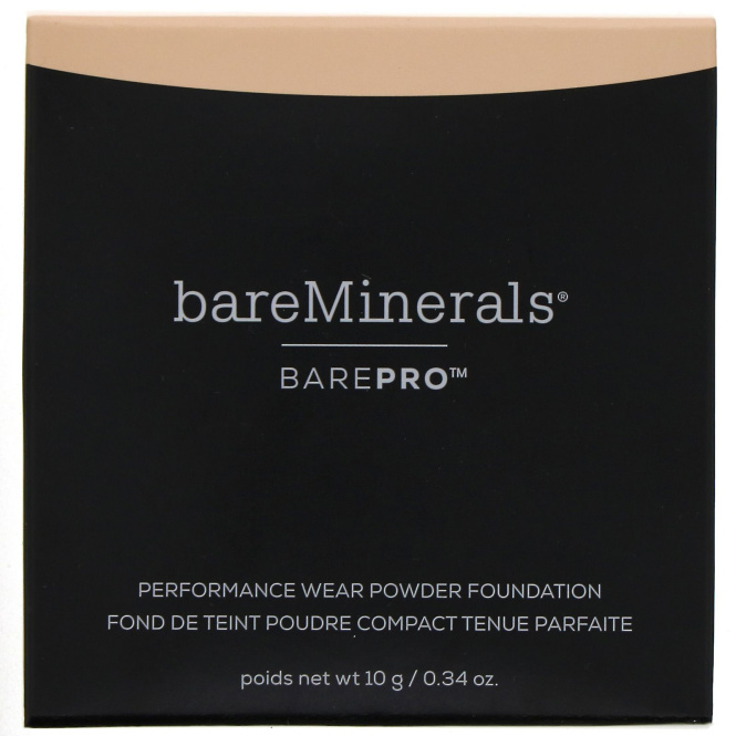 bareMinerals, BAREPRO, Performance Wear, тональная основа в виде пудры, оттенок «Золотистая слоновая кость 08», 10 г