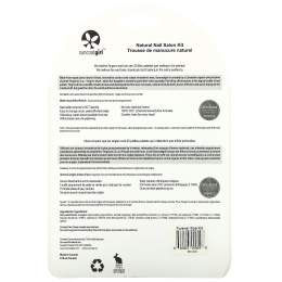 SuncoatGirl, Natural Nail Salon Kit, 4 Piece Set