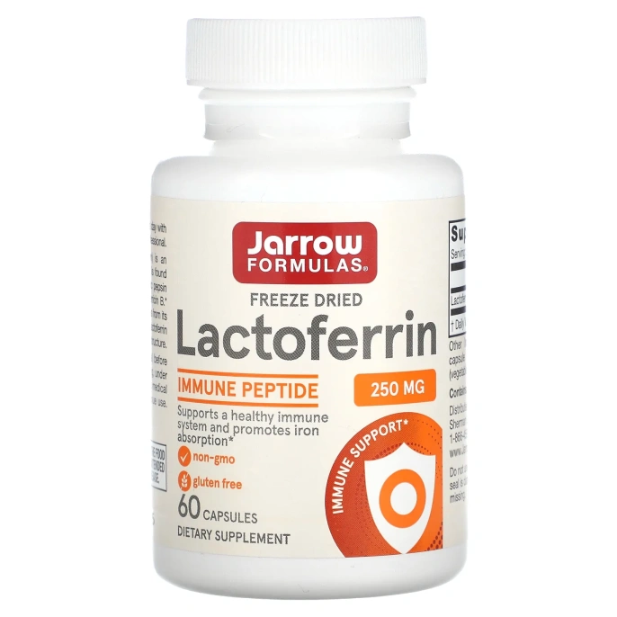 Jarrow Formulas Лактоферрин 250 мг, 60 капсул