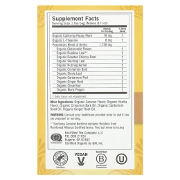 Yogi Tea, Bedtime, успокаивающая карамель, без кофеина, 16 чайных пакетиков, 30 г (1,07 унции)