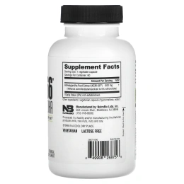 NutraBio, KSM-66, ашваганда`` 60 капсул