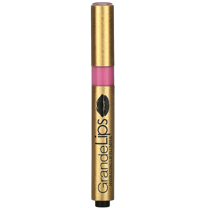 Grande Cosmetics, GrandeLips, Hydrating Lip Plumper, Pale Rose Gloss, 0.08 fl oz (2.4 ml)
