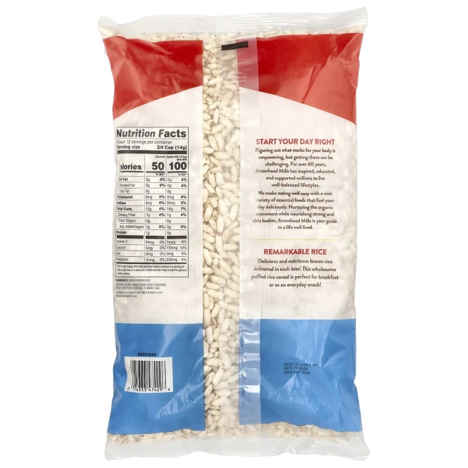 Arrowhead Mills, Puffed Rice Cereal, 6 oz (170 g)