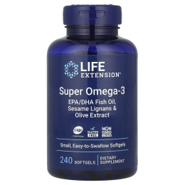 Life Extension Omega Foundations Super Omega-3, 240 таблеток в мягкой оболочке