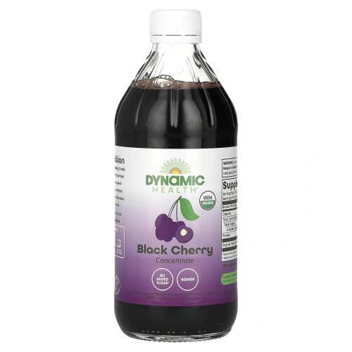 Dynamic Health, концентрат черешни, стекло, 473 мл (16 жидк. унций)