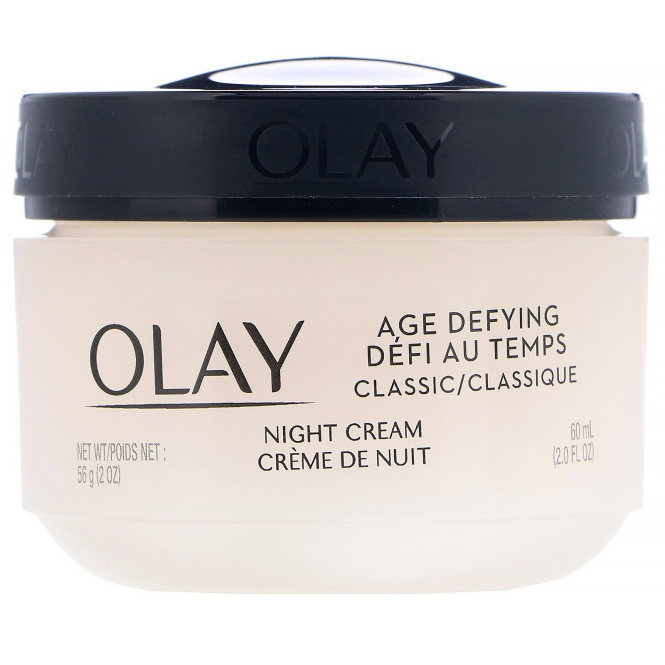 Olay, Age Defying, Classic, ночной крем, 60 мл (2 жидк. унции)