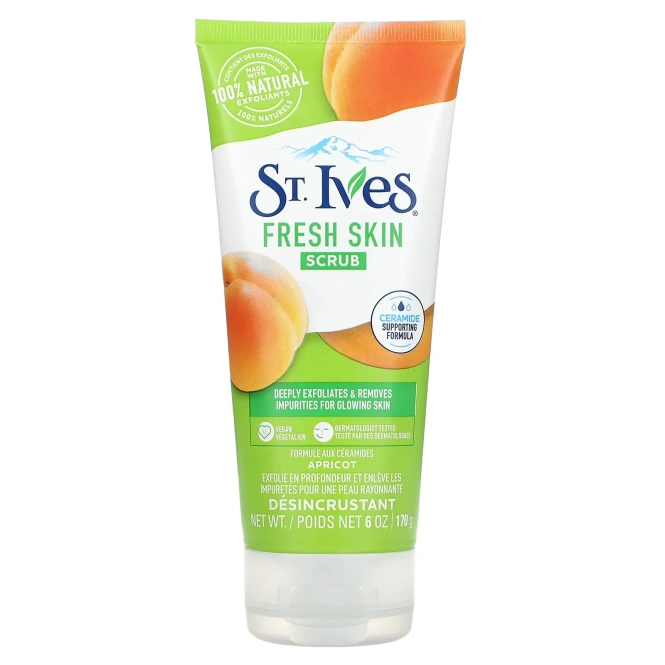 St. Ives, Абрикосовый скраб Fresh Skin, 170 г