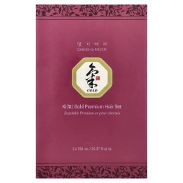 DAENG GI MEO RI, Gold Premium Hair Set, набор для волос, 2 флакона по 780 мл (26,37 жидк. унции)