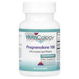 Nutricology, Прегненолон 100, 60 таблеток с насечкой