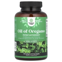 Nature's Craft, Масло орегано, 120 капсул (150 мг в каждой капсуле)