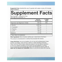 Youtheory, Сон, ночной порошок, 21 пакет, 0,2 унции (5,73 г) каждый