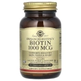 Solgar, Биотин (Biotin), 1000 мкг, 250 растительных капсул