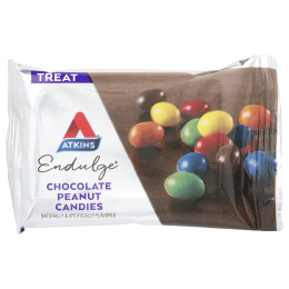 Atkins, Treat Endulge, шоколадные конфеты с арахисом, 5 упаковок, весом 34 г (1,2 унции) каждая