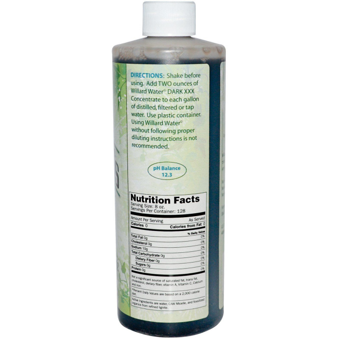 Willard, Willard Water, темный концентрат XXX, 16 унций (0,473 л)