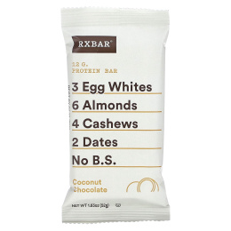 RXBAR, Протеиновые батончики, Кокос и шоколад, 12 батончиков, 1,83 унции (52 г) каждый