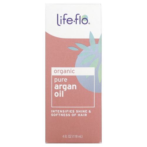 Life-flo, Чистое аргановое масло, 4 жидкие унции (118.3 мл)