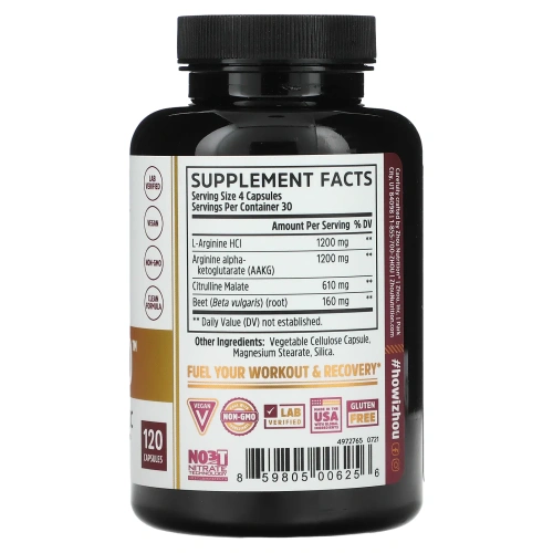 Zhou Nutrition, N.O. PRO With Beet Root, 120 Veggie Capsules