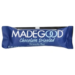 MadeGood, Батончики мюсли, с шоколадом, ваниль, 5 батончиков, 24 г (0,85 унции)