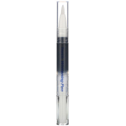 Active Wow, 24K White, Sparkly Teeth Whitening Pen, Charcoal + Mint, 0.09 fl oz (2.5 ml)