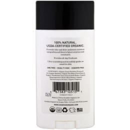 Nourish Organic, Органический дезодорант, свежий и сухой, герань, 62 г (2,2 унции)