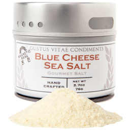 Gustus Vitae, Gourmet Salt, Blue Cheese Sea Salt, 2.7 oz (76 g)