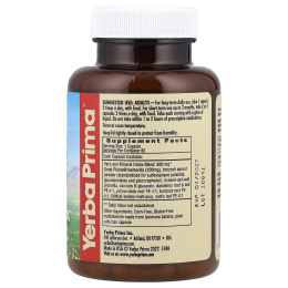 Yerba Prima, Средство детоксикации Бентонит + Травы, 60 капсул