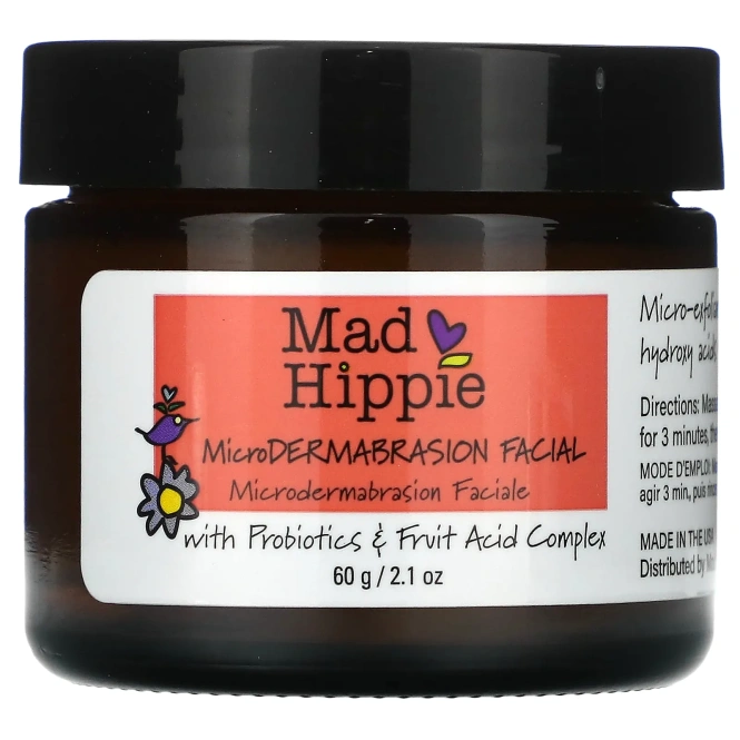 Mad Hippie, микродермабразия лица, 60 г (2,1 унции)