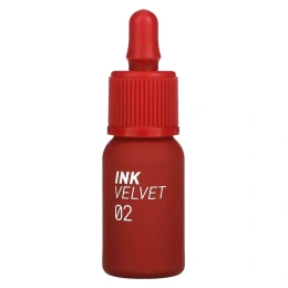 Peripera, Тинт для губ Ink Velvet, 02 Celeb Deep Rose, 4 г (0,14 унции)