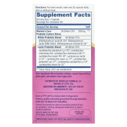 Renew Life, Пробиотик Ultimate Flora Women's Care 90 миллиардов 60 вег капсул