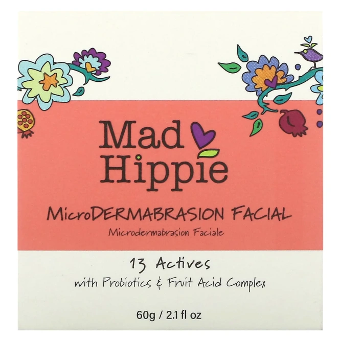 Mad Hippie, микродермабразия лица, 60 г (2,1 унции)