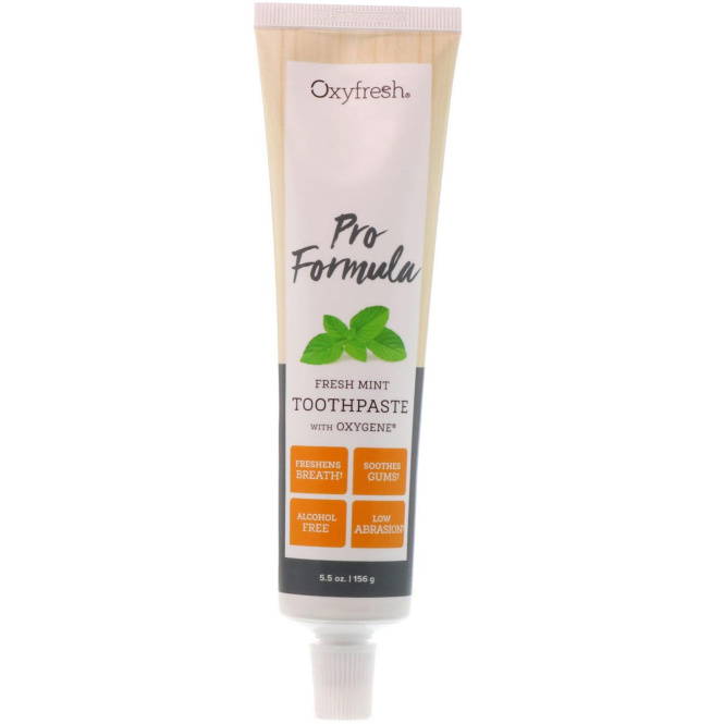 Oxyfresh, Pro Formula, зубная паста с кислородом и свежей мятой, 5,5 унц. (156 г)