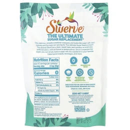 Swerve, подсластитель с нулевым содержанием калорий, смесь с аллюлозой, 340 г (12 унций)