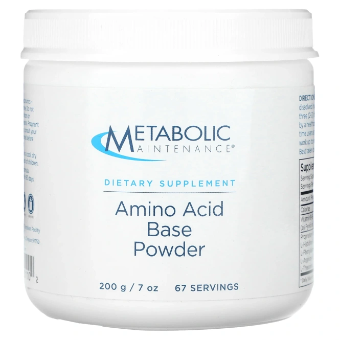 Metabolic Maintenance, аминокислотная основа в порошке, 200 г (7 унций)
