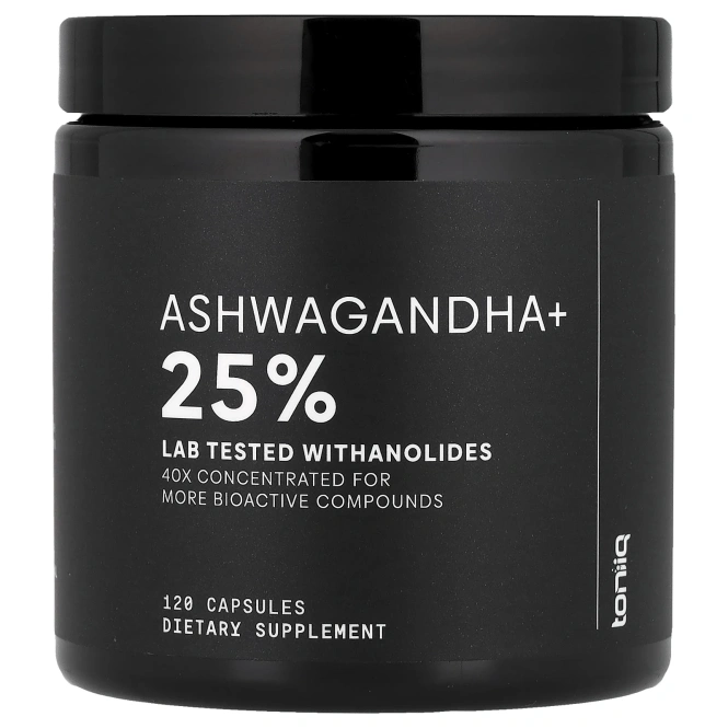 Toniiq, ашваганда+, 120 капсул