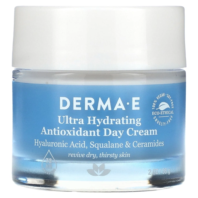 Derma E, Увлажняющий дневной крем, 2 унц. (56 г)
