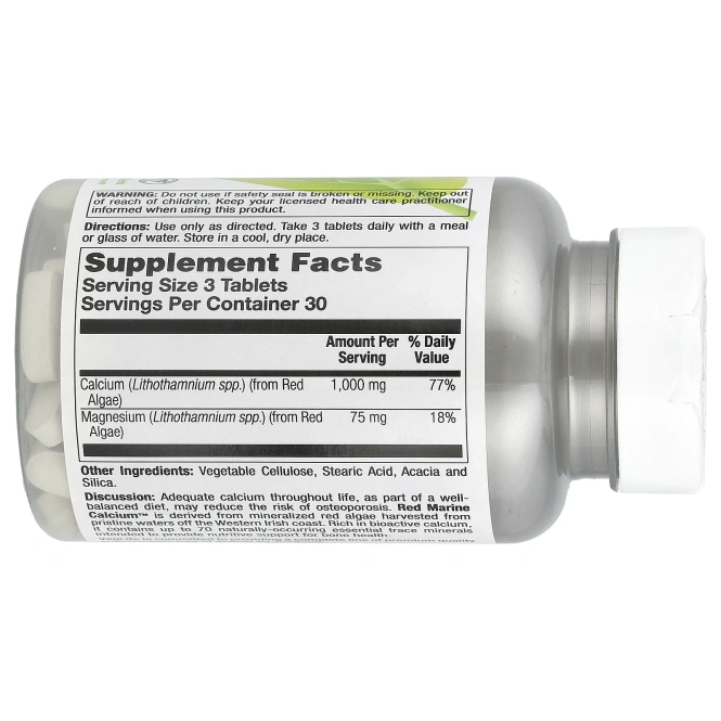 VegLife, Красный морской кальций, 90 таблеток