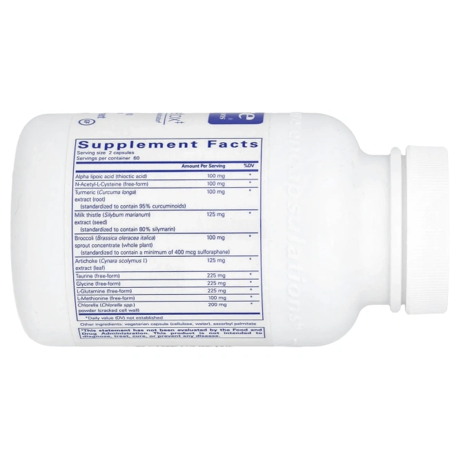 Pure Encapsulations, Печень Детокс, 120 капсул