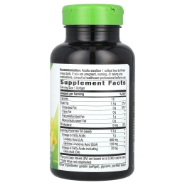 Nature's Way, Примула вечерняя, максимальная сила действия, 1300 мг, 60 мягких таблеток