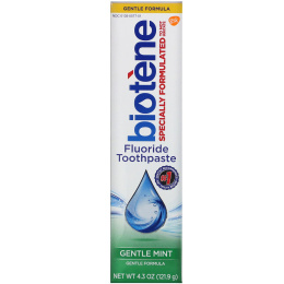 Biotene Dental Products, Фтористая зубная паста Gentle Formula, 121,9 г