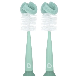 Munchkin, Sponge ™, кисточки для бутылочек, шалфей, 2 шт. В упаковке