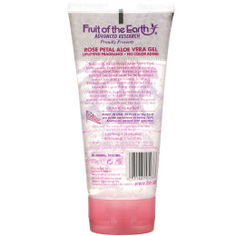 Fruit of the Earth, гель алоэ вера, «лепестки розы», 170 г (6 унций)
