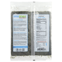 SeaSnax, Органические водоросли, 28 г (1 унция)