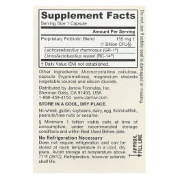 Jarrow Formulas, Fem Dophilus для женщин, 30 вегетарианских капсул